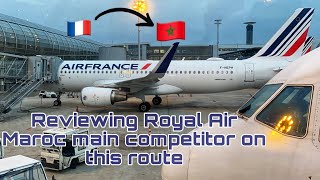 Air France  Paris CDG 🇫🇷 to Casablanca 🇲🇦  Economy  The Flight Experience [upl. by Andrus]