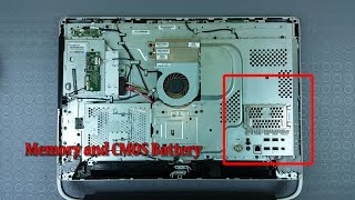 DIY How to replace memory on hp touchsmart 520 [upl. by Root]