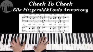 Cheek to Cheek by Ella Fitzgerald amp Louis Armstrong [upl. by Ecertak]