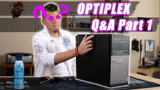 Dell OptiPlex QampA Pt 1 OptiPlex vs New CPU amp Mobo Upgrades GPU Upgrades amp More [upl. by Mcnully608]