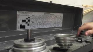 Changing Speeds on the Porter Cable Drill Press [upl. by Noram426]