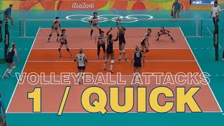 Volleyball Attack Names  The quot1quot or quotQuickquot [upl. by Princess660]