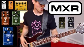 MXR Pedals  Bass Demo [upl. by Yacano]