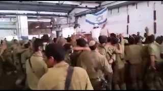 IDF Soldiers singing with followers of the Breslov movement and Rabbi Nachman [upl. by Nytsirhc]