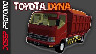 Mod BUSSID Terbaru Toyota Dyna  BUS SIMULATOR INDONESIA [upl. by Bettencourt]