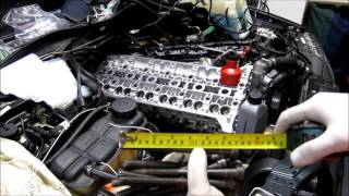 Mercedes Benz W202 C280 Engine M104 Head Gasket Replacement Part2 Assembly [upl. by Yenolem472]