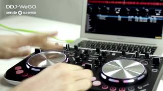 Pioneer DDJWeGO now works with Serato DJ Intro 111 [upl. by Skcirdnek]