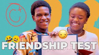 Jeiel Damina and Emmanuel Esiet take a Friendship Test [upl. by Garibald]