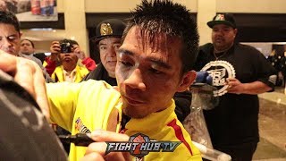 FANS GO CRAZY FOR SRISAKET SOR RUNGVISAI SHOW HIM MAD LOVE AFTER ESTRADA FIGHT [upl. by Netsirhk983]