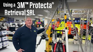 3M™ Protecta® Retrieval SRL for Confined Space Work on Tripod SafetyQuip Australia [upl. by Naitsyrk]