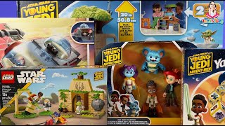 Unveiling the Young Jedi Adventures Toy Collection  Disney Star Wars Unboxing amp Review [upl. by Lemon]