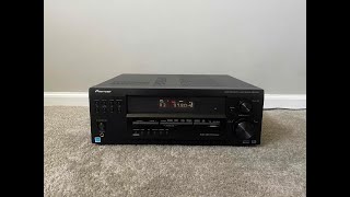 Pioneer VSXD514 51 Home Theater Surround Receiver [upl. by Whiteley231]