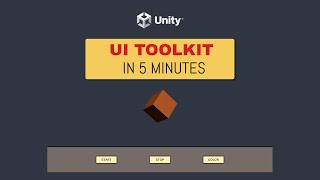 Unity UI Toolkit in 5 Minutes [upl. by Sugden]