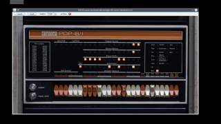 How to Program a Vintage PDP8 via the Front Panel [upl. by Zippel]