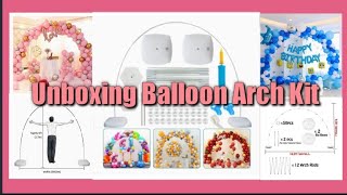 Unboxing Balloon Arch Kit from Amazon ae  Lordz Love DIY [upl. by Paschasia]