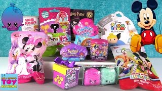 Disney Shopkins Squinkies Splashlings My Little Pony Palooza Opening  PSToyReviews [upl. by Allac]