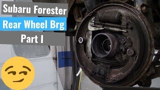 Subaru Rear Wheel Bearing  Part I [upl. by Formenti]