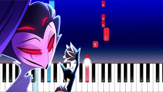 Helluva Boss  Stolas Speaks Piano Tutorial [upl. by Hadihsar962]