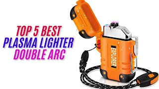 Plasma Double Arc Lighter Review The Best Flameless Electric Lighter [upl. by Painter]