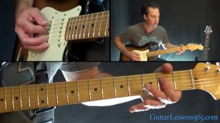 Bruce Springsteen  Im On Fire Guitar Lesson [upl. by Auof]