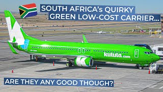 TRIPREPORT  Kululacom ECONOMY  Johannesburg  Cape Town  Boeing 737800 [upl. by Kee]