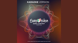 Ela Eurovision 2022  Cyprus  Karaoke Version [upl. by Ylurt878]