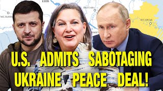 Victoria Nuland ADMITS To Sabotaging Ukraine Peace Deal  w Mike Walz [upl. by Alansen]