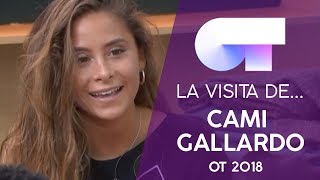 CAMI GALLARDO visita la ACADEMIA  OT 2018 [upl. by Liban]