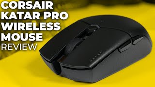 CORSAIR Katar Pro Wireless Mouse Review  bittech [upl. by Stacy]