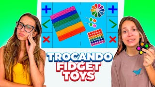 TROCAS DE FIDGET TOYS I TROCANDO FIDGET TOYS  A REVANCHE [upl. by Mccahill]