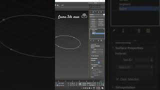 Edit spline in 3ds Max [upl. by Gnat81]