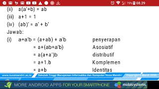 Aljabar boolean [upl. by Yecam]