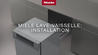 Miele Lavevaisselle Installation [upl. by Heywood]