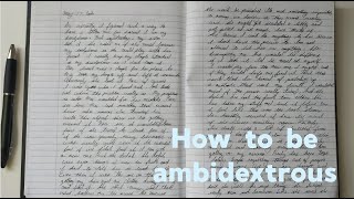 How to become ambidextrous [upl. by Garda]