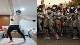 Jabbawockeez Dababy  Bop Choreography from Music Video [upl. by Nyladnor]