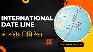 International Date Line Geography gk hpas hppscjobs upsc [upl. by Assirialc]