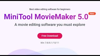 MiniTool MovieMaker  Video Editor [upl. by Lynde]