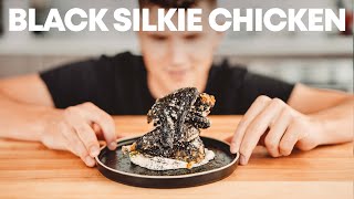 Cooking a Silkie Black Chicken [upl. by Assirrak]