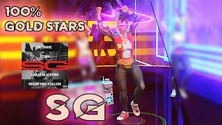 Dance Central 3  quotSGquot DJ Snake ft Ozuna Megan Thee Stallion LISA  100 Gold Stars Custom DLC [upl. by Aleekat819]