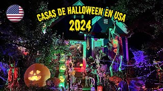 🎃 LAS CASAS MAS TERRORIFICAS DE HALLOWEEN EN ESTADOS UNIDOS 🎃 [upl. by Jezebel255]