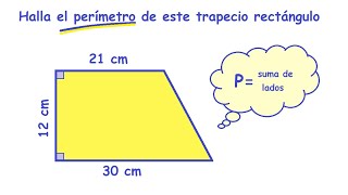 Perímetro de un trapecio [upl. by Rotberg]