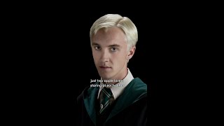 Draco Malfoy stares at an apple lover DracoMalfoy HarryPotter [upl. by Solomon766]