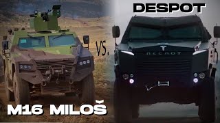 BOV M16 Miloš vs BOV Despot [upl. by Aniroz]