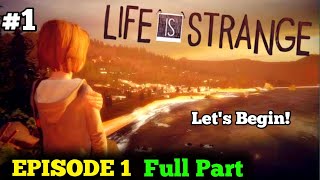 Life Is Strange Episode 1 Story in Hindi 🔥 Time Travel Mystery Unfolds [upl. by Hanikehs50]