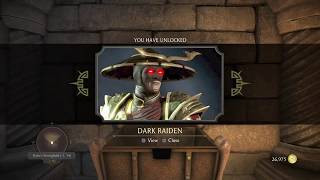 Mkxl how to unlock Dark raiden [upl. by Fritzsche]