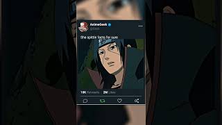 Uchiha clan 🥵  Mizukage spitting facts naruto anime [upl. by Nastassia405]