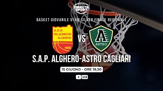 Basket U14 Silver Maschile  Finale Regionale SAP AlgheroAstro Cagliari 7091 [upl. by Anaib551]