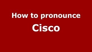 How to pronounce Cisco ItalianItaly  PronounceNamescom [upl. by Eemiaj]