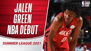 2 Pick Jalen Green BALLS OUT in NBA Debut 23 PTS 🚀 [upl. by Sandeep794]