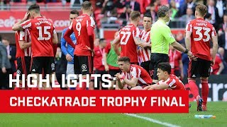 Highlights Checkatrade Trophy Final [upl. by Lira]